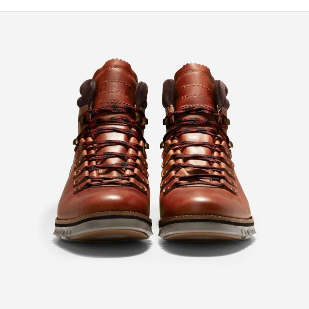 Cole Haan Genuine Leather Waterproof Hiking Boots - Picture 3 of 16